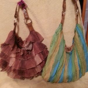 Fringe or stripe shoulder Bag  sold separate.